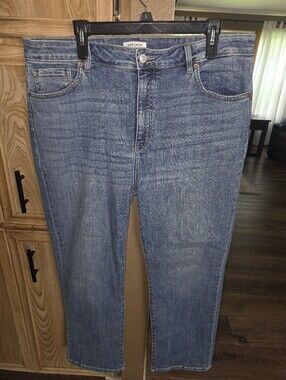 Artemis Design Co. Medium Blue Straight Leg Jeans